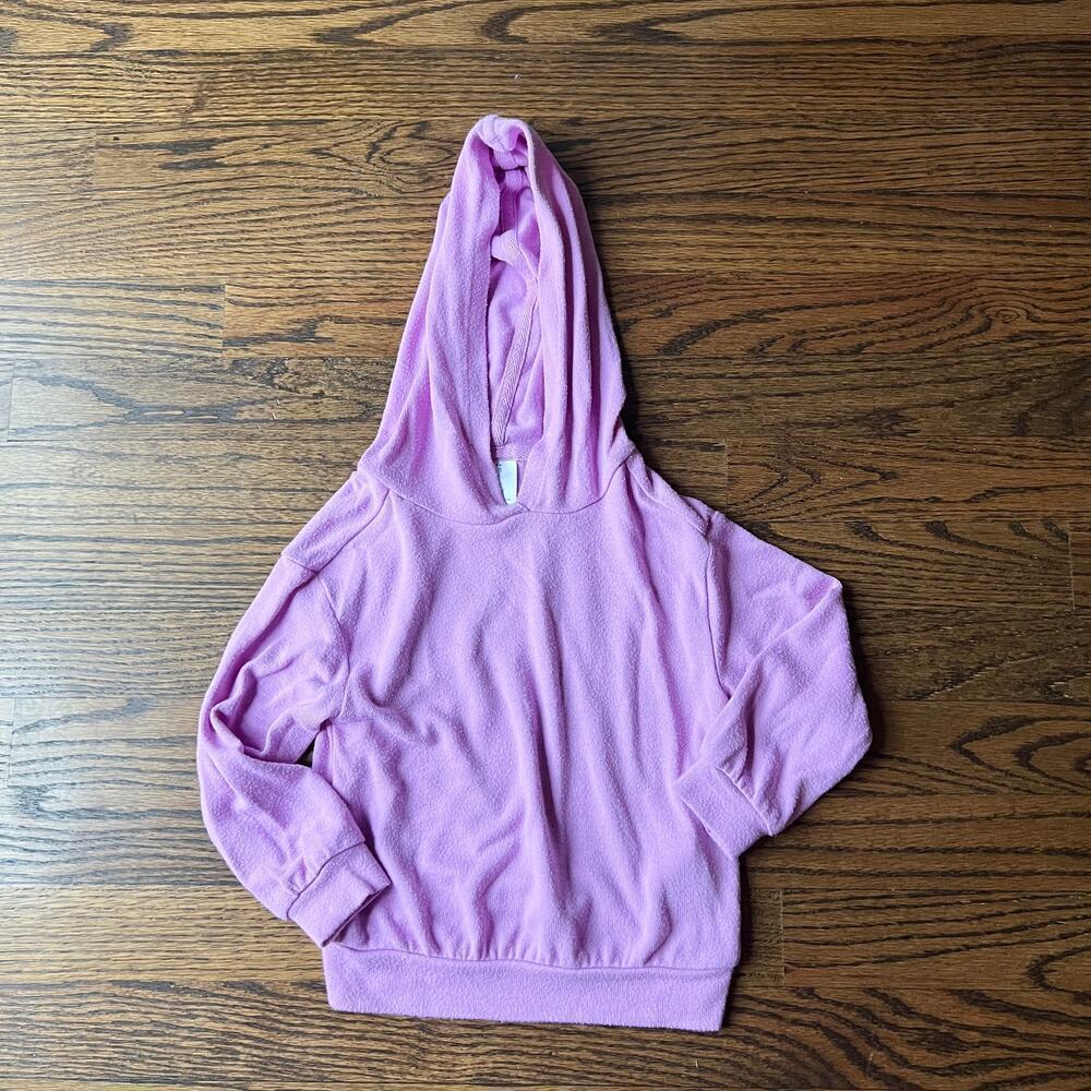 Gap Kids Girl Toddler Purple Lavender Spandex Blend Casual Long Sleeve Hoodie 2 - Picture 1 of 3